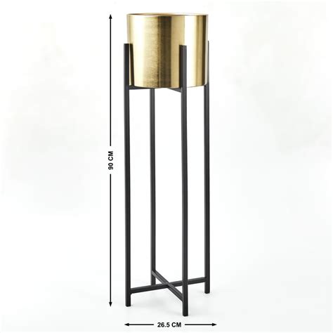 Buy Gardenia Rancher Plus Set of 3 Metal Floor Planters from Home ...