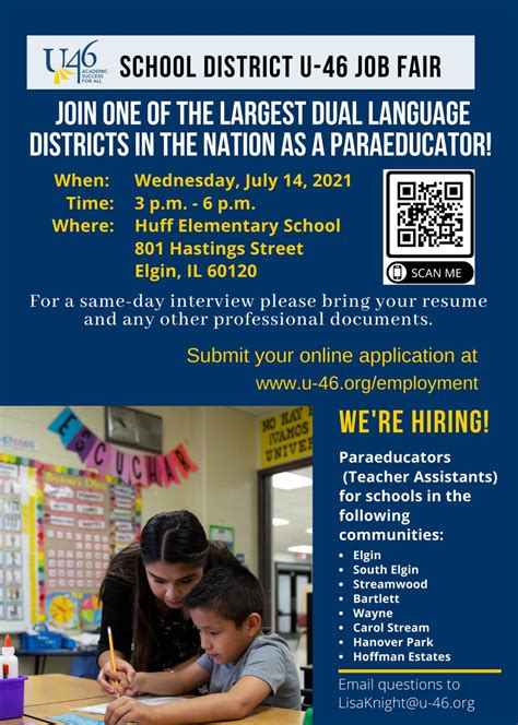 School District U-46 posted on LinkedIn