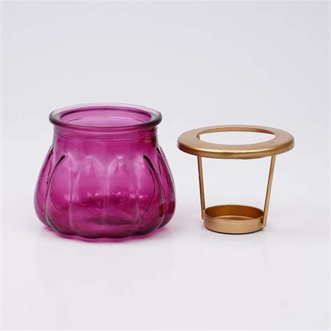 Buy Raga Set of 2 Glass T-Light Holders from Home Centre at just INR 399.0