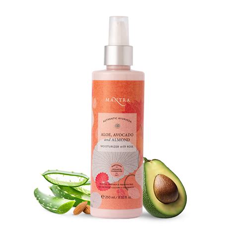 Aloe, Avocado And Almond Moisturiser With Rose