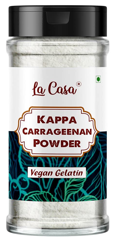 La Casa Kappa Carrageenan Powder | Natural Thickener for Icecream ...