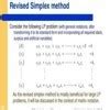 Difference between simplex method and revised simplex method - Brainly.in