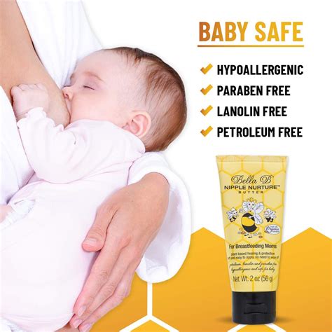 Buy Bella B Nurturing Nipple Butter 2 oz - Organic Nipple Cream For ...