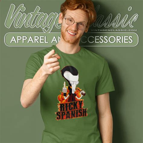 American Dad Shirt Ricky Spanish Episode - Vintagenclassic Tee