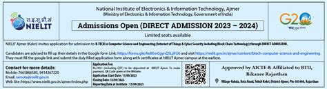 Government of India : National Institute of Electronics & Information ...