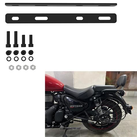 GadiBike Bike Relocation Kit Backrest 3 inch Extender for RE Meteor 350 ...
