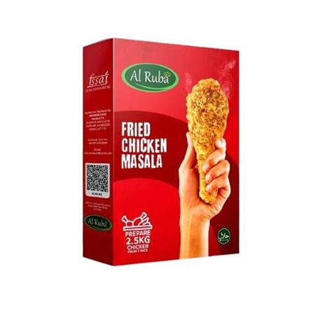 AL Ruba Crispy Broasted Fried Chicken Masala To Prepare 2.5kg Chicken ...