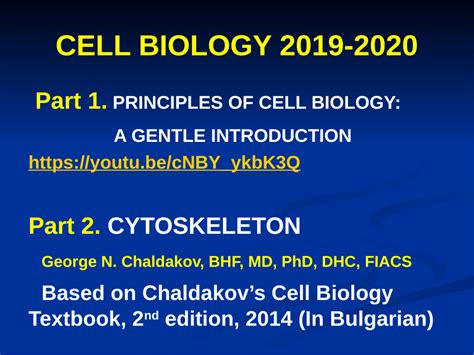 Image result for Cell Biology Lecture
