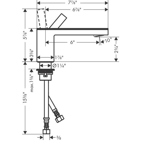 BIM objects - Free download! AXOR MyEdition Single lever basin mixer 70 ...