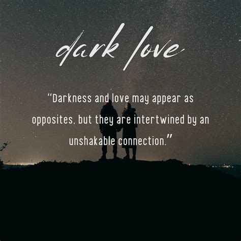 The Darker Side of Love: 110+ Dark Love Quotes
