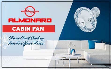 Buy Almonard 12" STD Cabin Fan (Grey, 300mm) Online at Low Prices in ...