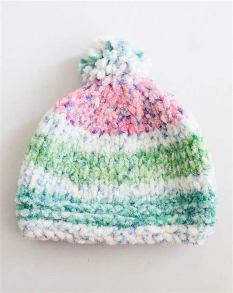 Hand Knitted Soft Yarn Cap for Kids - Multicolour | Woonie