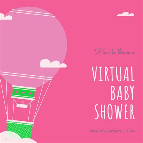 Virtual Baby Shower Ideas For Work at Lola Goll blog