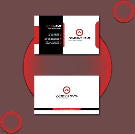 Unique Business Card Template 的图像结果