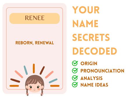 Renee - Girl Name Meaning and Pronunciation