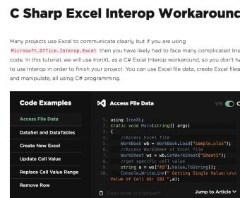 Image result for Excel Interop Tutorial