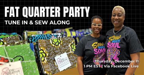 🌟 Fat Quarter Party Live with Tisha 🌟, Online event, Mitchellville ...