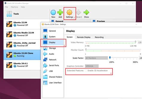 Image result for VirtualBox Ubuntu Defuat Setting