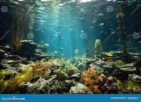 Lake Ecosystem. Zonation In Lake Water Infographic. Vector Illustration ...