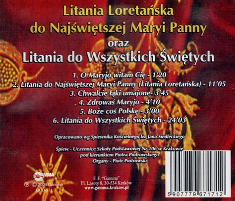 Litania Loretańska, Litania do Wszystkich Świętych skryba2.pl