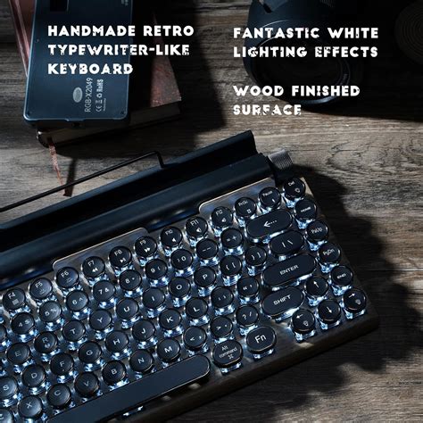 Doohoeek Updated Retro Typewriter Keyboard with India | Ubuy