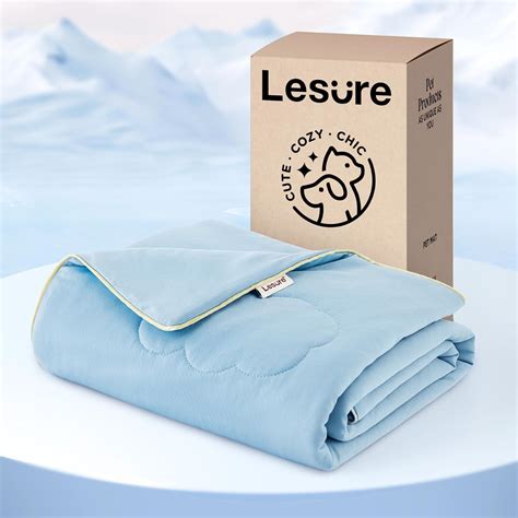 Amazon.com: Lesure Premium Cooling Dog Blankets for Bed - Washable Dog ...