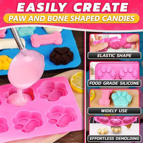 ZOKLU 2 Pcs Dog Treat Molds for Baking and Freezing – India | Ubuy