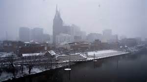 Nashville snow time lapse: Watch as snow falls in downtown