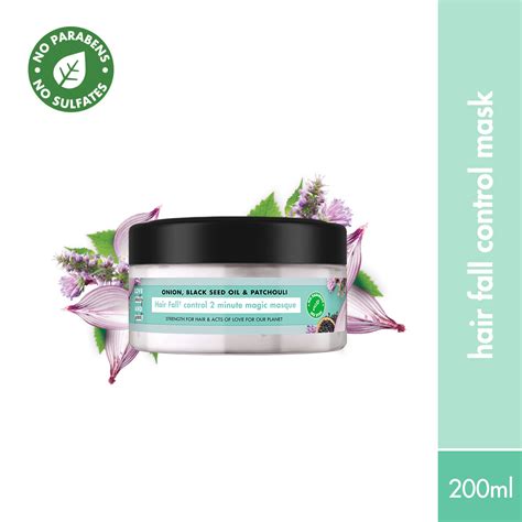 Onion, Black Seed Oil & Patchouli Hairfall Control, Paraben Free Hair ...