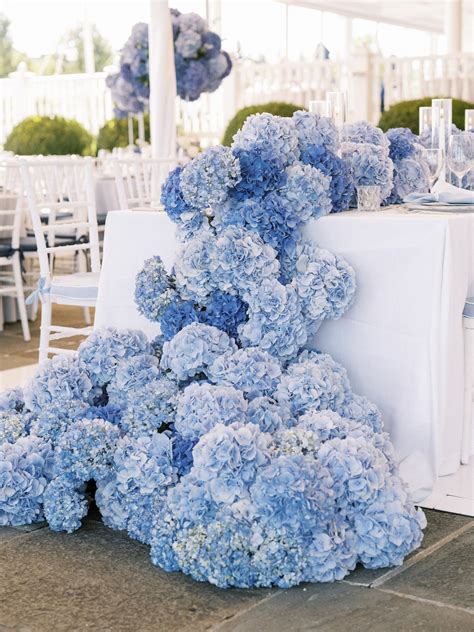 Hydrangea blue wedding 60 photos - Astyledwedding.com
