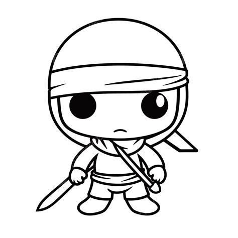 Anime Ninja Coloring Pages