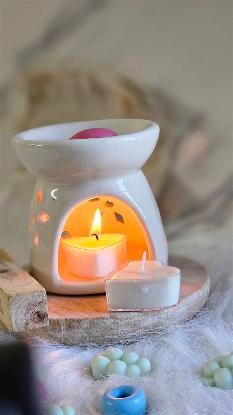 Wax Melt Burner/Ceramic Aroma Diffusers/Wax Warmer – NIHaRa Fragrantix