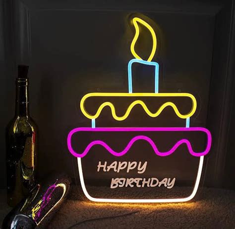 Buy Cake neon sign Online India – Neonzastudio