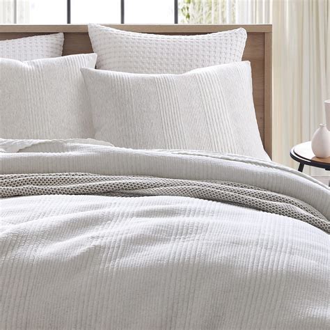 DKNY Pure Ribbed Jersey Bedding Heather | Bedeck Home