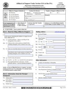 美国公民申请父母移民材料2021，父母在美国境内 – 洛杉矶公证处