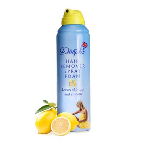 Dimples Lemon Fresh Hair Remover Spray Foam Foam -200 ml – Beauty Bumble