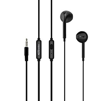 Portronics Conch Beta Wired in Ear Earphones with Mic POR-1071, 1.2m ...