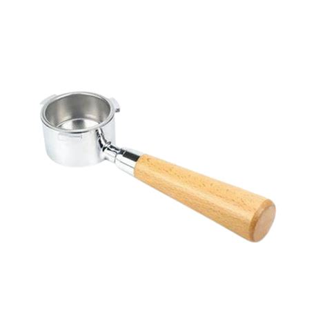 Bean Bliss ® 51mm Bottomless Portafilter with Wooden Handle for ...