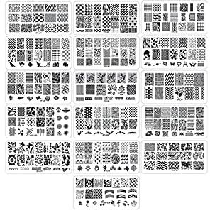 Buy Lifestyle-You Nail Stamp Plate Nail Art Image Stamping Plates Steel ...