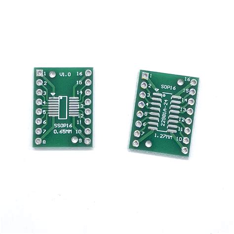 SMD to DIP Adapter PCB – ThinkRobotics.com