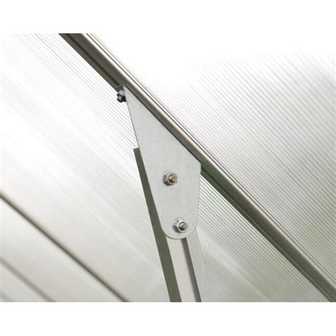 Palram Essence 12-ft L x 8-ft W x 7.51-ft H Silver Greenhouse Kit in ...