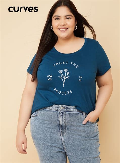 Buy Women Printed T-shirt Online at just Rs. 399.0 - 1000015540758 ...