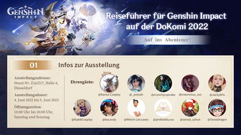 Genshin Impact bringt Snacks, Fanwettbewerb und Cosplayer zur DoKomi 2022