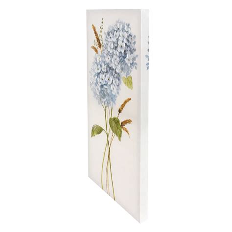 Providence Floral Canvas Wall Art, 12x24
