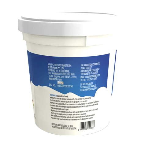 Cream Cheese 1 kg | Buy Online - D'lecta