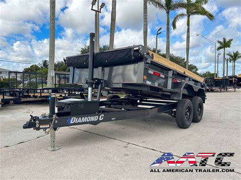 MDT-12 DIAMOND C 12' DUMP TRAILER 2' SIDE TELESCOPIC CYNLINDER 9,890 ...