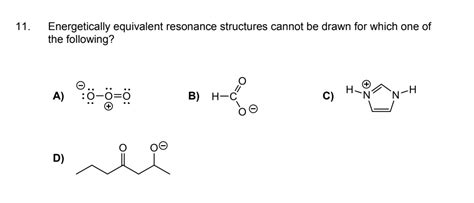 Image result for Equivalent Resonance Structures
