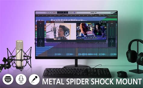 DEVICE OF URBAN INFOTECH Microphone Shock Mount Mic Holder Anti ...