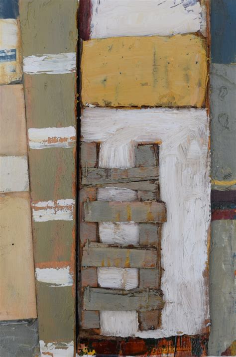 Up - Mixed media on board - 25cm x 17cm - Stephen Glover