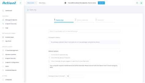 Deploy Software Remotely 的图像结果
